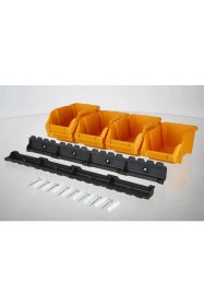 Resim 8li Duvar Tipi Avadanlık Seti, R-10, Sarı, Çok Amaçlı Kullanım 