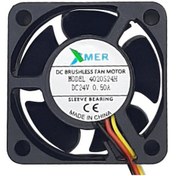 Resim Xmer 40X40X20Mm 24V 0.50A 3 Kablolu Fan 