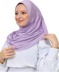 Resim Modish Group Hazır Giyim Türban Yumuşak Başörtü Şal - Lila 