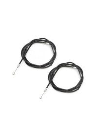 Resim Xlc Bisiklet Fren Siyah Dış Kablo ve Fren Tel Seti Ön & Arka 