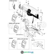 Resim Cerato Havalandırma Izgara Orta Sol Orjinal | 974302F510 