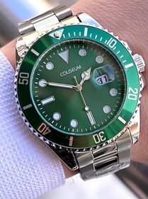 Resim Coliseum Çelik Kordon Takvimli Kadran Kutulu Seri Erkek Kol Saati Ft.aas.ı015 