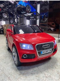 Resim Öykü Bebek Dünyası Uzaktan Kumandalı Akülü Araba 437 Audi Kırmızı 