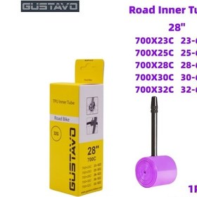 Resim Geeksen Gustavo Tpu Lastik, Çakıl Yolları İçin 700c Bisiklet, 23-32c Boyut, Presta Valf 65mm, Dayanıklı Malzeme İle Çok Amaçlı Kullanım 