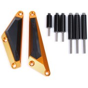 Resim Yamaha Mt 07 Uyumlu Motor Blok Koruma Turuncu Çok Renkli 