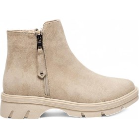 Resim Celira Bej Termal Astar Süet Kadın Bot & Bootie Nsb940 Bej 