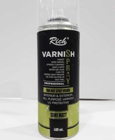 Resim Sprey Vernik Yarı Mat 6448 400 Ml Yenilenen Ambalajıyla Yarı Mat 