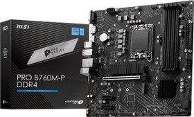 Resim Pro B760M-P D4 Intel LGA1700 DDR4 Micro ATX Anakart 