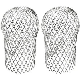 Resim Cordial 2 Adet 3,5 Inç Alüminyum Oluk Filtresi, Tıkanma Önleyici Oluk Koruyucu 