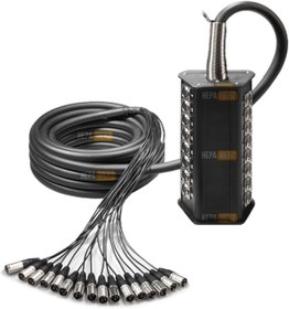 Resim Sevimle Store Merz Stage-16C-10M 16 Kanal 10 Metre Multicore Kablolu Hazır Stage Box 