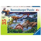 Resim Ravensburger 35 Parça Puzzle Dinozorlar 086139 