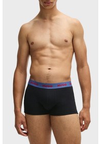 Resim Hugo Erkek Boxer 50532611 968 Siyah Siyah 