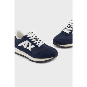Resim Armani Exchange Logolu Süet Detaylı Sneaker Ayakkabı Erkek Ayakkabı XM001960 AF19388 MB005 