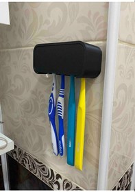 Resim 3dprototürk Diş Fırçalık Diş Fırça Kutusu Siyah Siyah 