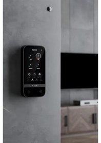 Resim Ajax Keypad Touchscreen Dokunmatik Ekranlı Tuş Takımı Siyah 