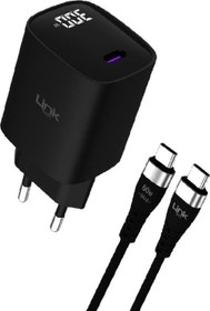 Resim Linktech G847 Premium 30W QC4.0 GaN Type-C Kablolu Şarj Aleti Set 
