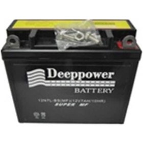 Resim Deeppower Cbf150 12n7a-bs (145x55x130) 12v 7ah Dik Dar Akü 