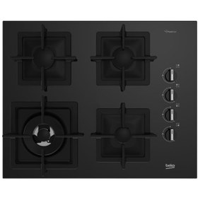 Resim Beko BOCD K 6510 DWYS 65 cm Siyah Cam Ankastre Ocak 