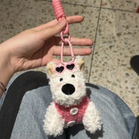 Resim OIMG Yeni 1 Adet Karikatür Çanta Çekicilik Anahtarlık Sevimli Iyi Şanslar Hediye Peluş Oyuncaklar Bebekler (Yurt Dışından) 