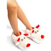 Resim Twigy Betty EE0531 Kadın Hayvanlı Panduf Bej 36/41 Bej 