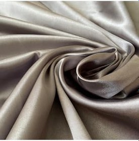 Resim Akteks Gri Saten Kumaş 150 Cm En (Ithal Saten) Gri 