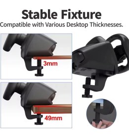 Resim Telefon Uyumlu Oyuncu Direksiyon Seti Titreşimli Wireless Android/ios/ps4/ps3/pc/ns 270• Pedallı 