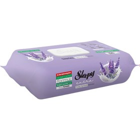 Resim Sleepy Yüzey Temizleme Havlusu Doğal Lavanta Yağı 100'lü 