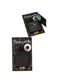 Resim Paste Notes Think White Siyah Yapışkanlı Not Kağıdı / Beyaz Kalem 