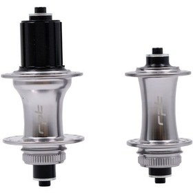 Resim Shimano Raptor Ön/arka Göbek Seti Qr+sokma Mil 8-11v 32d C.lock Gri 220240 Siyah 