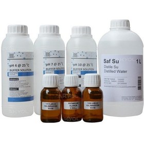 Resim Sıv7 Ph İletkenlik Ölçer Bakım Ve Kalibrasyon Seti 7 Parça 