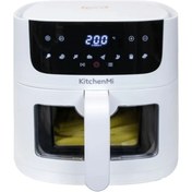 Resim Xiaomi Kitchenmi Akıllı Fritöz 6L Mi Home Kontrol 1500W Beyaz 