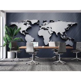 Resim Harita Duvar Posteri (549902946) 