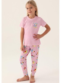 Resim Roly Poly 3403 Garson Jungle Kız Çocuk Pijama Takımı 001 