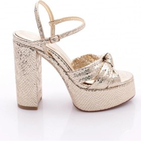 Resim DGN 44 Kadin Platform Topuklu Ayakkabi 