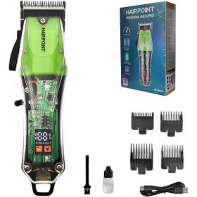 Resim HAIR POINT HP-0884 Saç Sakal Tıraş Makinesi Şarjlı Lcd Ekran Professional 