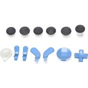 Resim Geeroyoo Xbox One Elite Series 2 Kumanda Tuş Takımı - Mavi, Metal Ve Silikon, Joystick-kare Tuş-parmak Çubuğu, Oyun Deneyimi İçin Uyumlu Ve Dayanıklı 