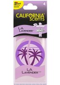 Resim California Scents® Palms™ "LA Lavender" Asma Koku 4'lü Set 