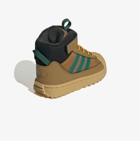 Resim adidas Superstar Winter Trek Bebek Kahverengi Ayakkabı 