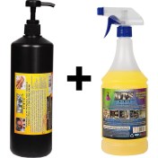 Resim Dtx Kimya Granüllü El Temizleme Kremi ( Sabunu ) 1 kg & 1 Lt Ixir Çok Amaçlı Temizleme Solisyonu 1 Lt 