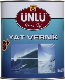 Resim Ünlü Yat Vernik Parlak 2,5L 