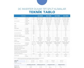 Resim Olefini Irigoni 9000 Btu Inventer Klima 