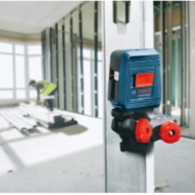 Resim Bosch Professional GLL 2 Çapraz Çizgi Lazer 650 nm Lazer Sınıfı 2 10 m Çalışma Mesafesi 