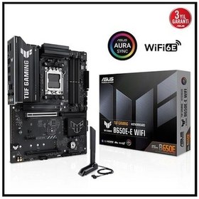 Resim Asus Tuf Gamıng B650e-e Wıfı, 4xddr5, 3xm.2, Dp, Hdmı, Type-c, Wi-fi 6e, Bluetooth V5.3, Am5 Soket Gaming Anakart 