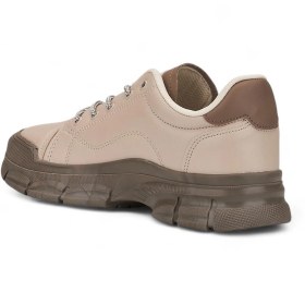 Resim Twingo Bej Kadın Günlük Spor Ayakkabı – Kalın Tabanlı, Konforlu Tasarım 