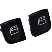 Resim Mercedes W203 C200 C180 Ön Sol Cam Açma Dügme Tusu Ikili Takim 487303263 