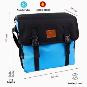 Resim Delixa Yalıtımlı Termos Piknik Kamp Çantası Büyük Boy 16 Lt Su Geçirmez 