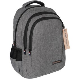 Resim Relaxion Su Geçirmez Çok Gözlü Sırt Çantası Gri 5054 Gri 