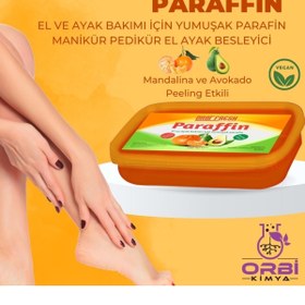 Resim ORBIFRESH El Ayak Bakımı Yumuşak Paraffin Manikür Pedikür El Ayak Besleyici 500 ml 