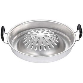 Resim Pazly Yapışmaz 2in1 Tava Suntek Soba Kaplama Kamp Izgara 35cm 