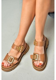 Resim Fox Shoes S996074009 Taba Kadın Sandalet Taba 